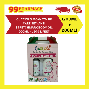 CUCCIOLO Mom-To-Be Care Set