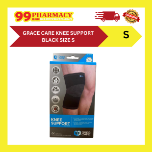 GRACE CARE Knee Support Black Size S