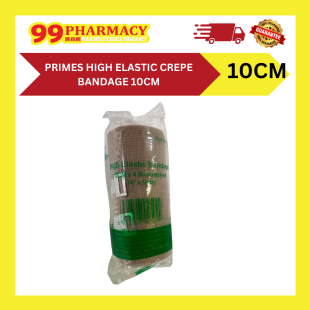 PRIMES High Elastic Crepe Bandage 10cm